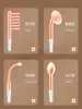 Wireless High Frequency Electric Therapy Stick Hair, Arms, Face, Neck Care Beauty Instrument To Alleviate Dry, Aging,oily Skin 6