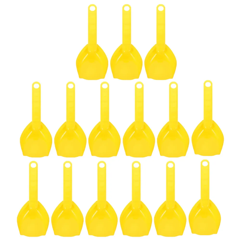 16Pcs 어린이 해변 삽 세트 모래 파기용 밝은 색상의 경량 플라스틱 삽 샌드박스 뒷마당 수영장 파티 야외 놀이