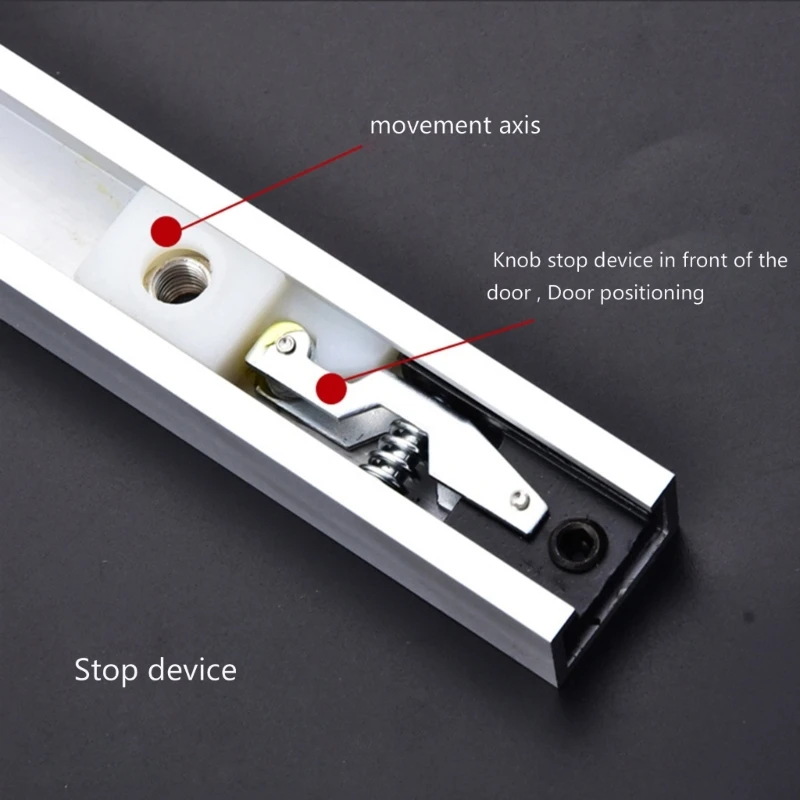Multipurpose Secure and Quiet Hydraulic Door Closers Invisible Fitting, Adjustable Designs for Residential Use
