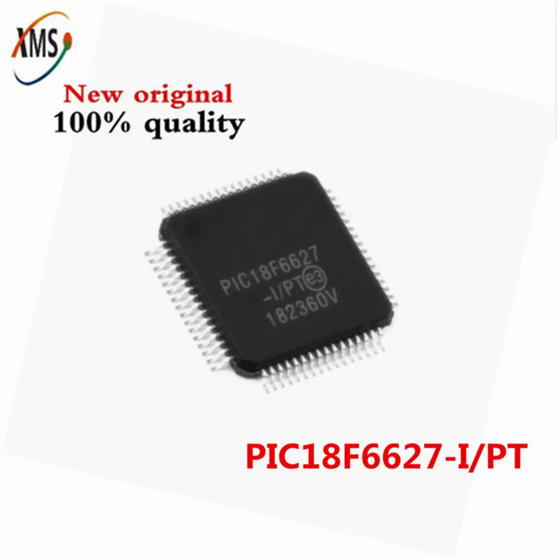 

1-10PCS PIC18F6627-I/PT PIC18F6627 TQFP-64