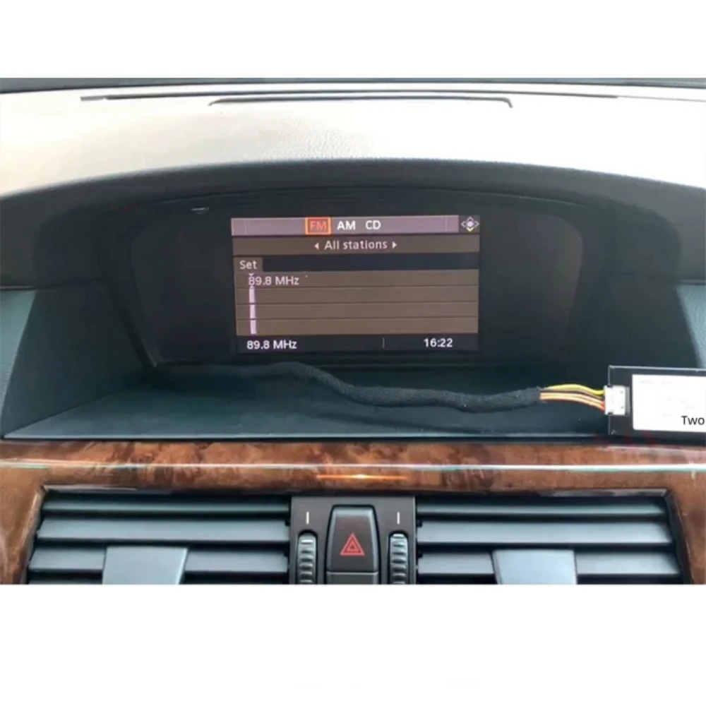 GXGLNAV Aux Activator E60 Aux Adapter Open The Audio of The Original Car Radio For BMW E60 E61 E63 E64 CCC 2003-2010