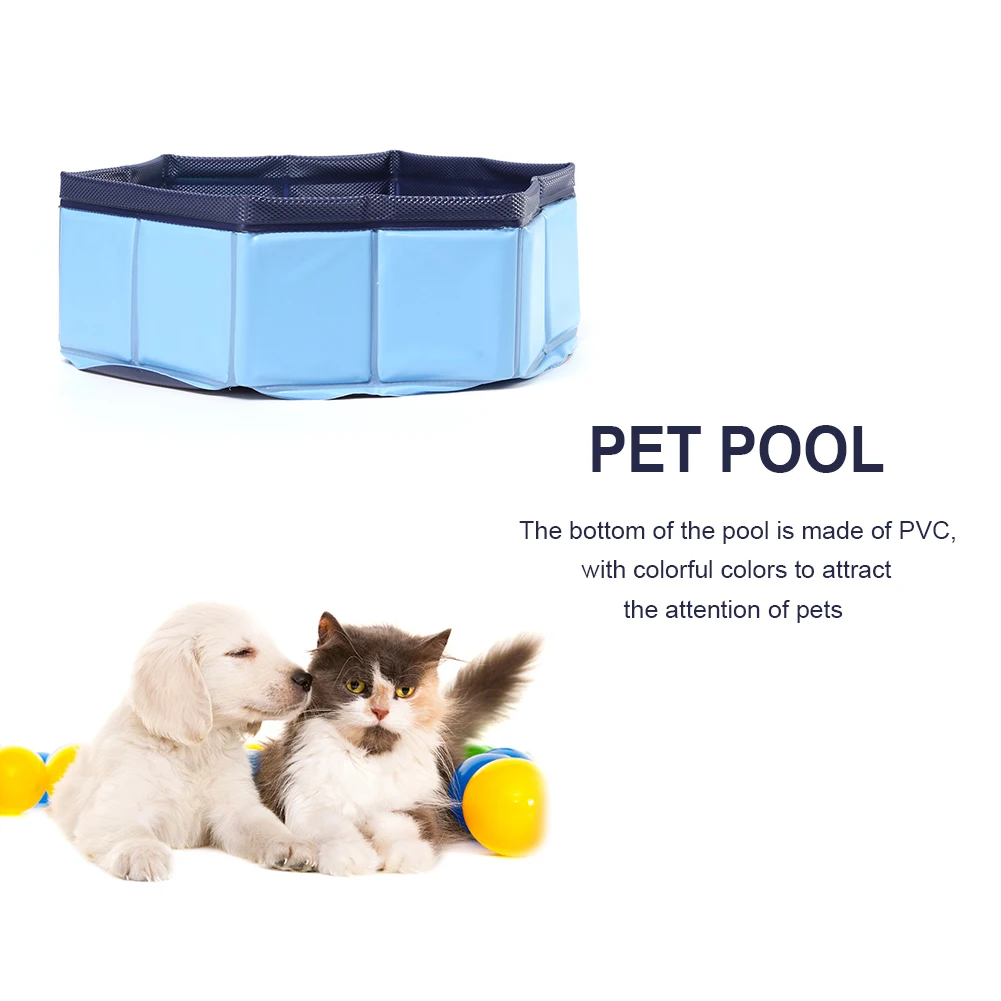 접이식 고양이 욕조, 야외 실내 목욕, 수영 욕조, PVC 애완 동물 용품, 강아지 새끼 고양이 키즈