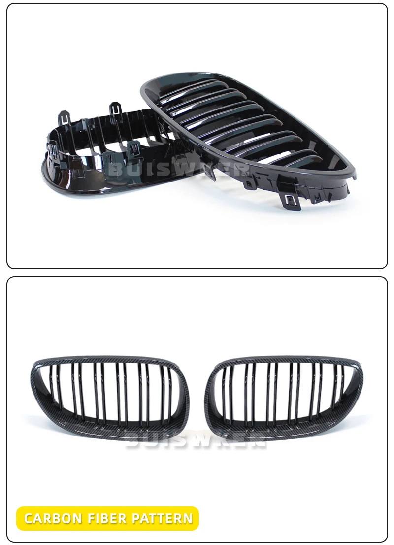 Front Kidney Grille for BMW 5 Series E60 E61
