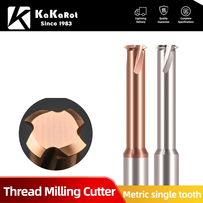 Carmex Thread Milling Solid Carbide Tooth Thread Milling Cutters