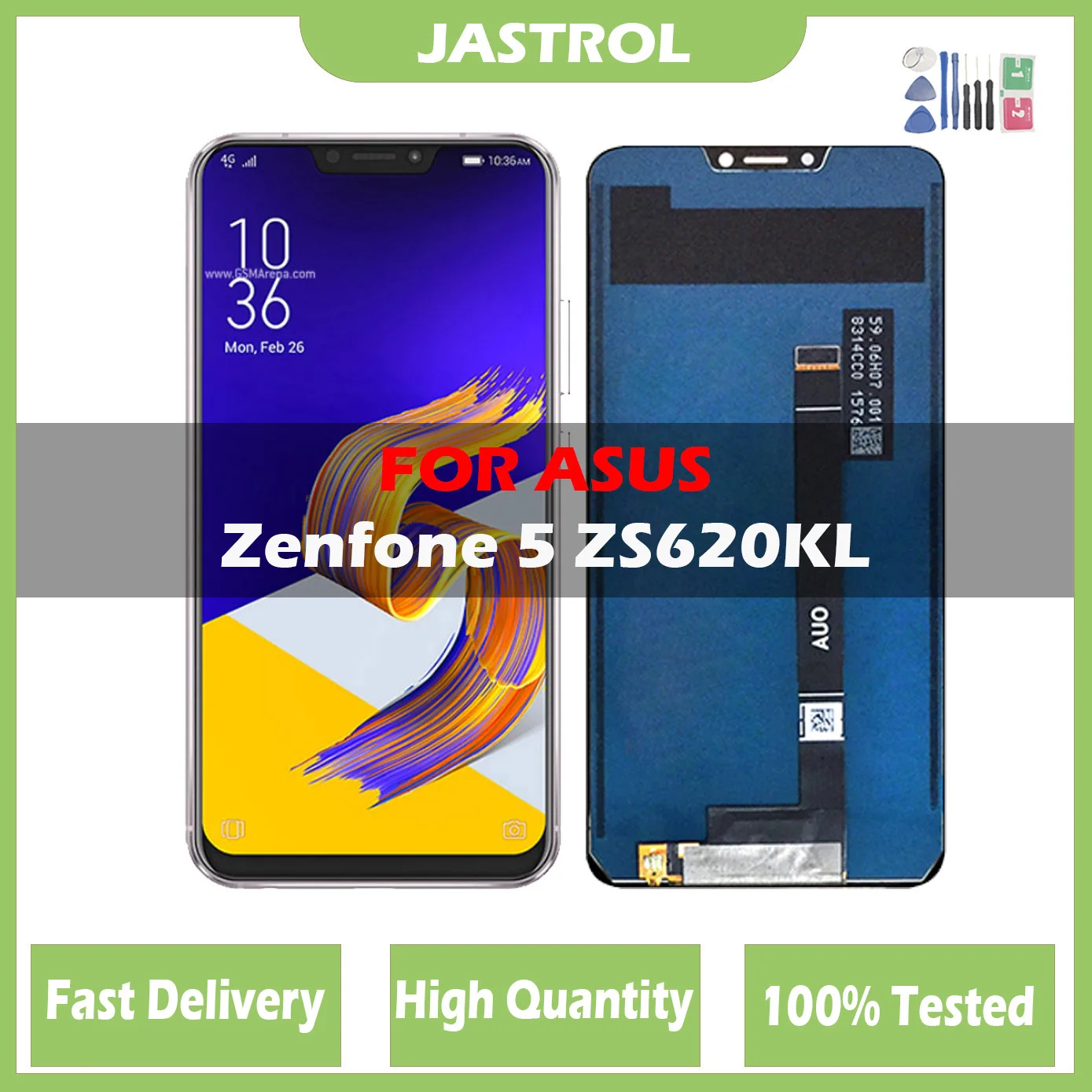Lcd Originale Da 6.2 "Per Asus Zenfone 5 2018 Gamme Ze620Kl Schermo Lcd + Digitalizzatore Touch Panel Per Zenfone 5Z Zs620Kl X00Qd