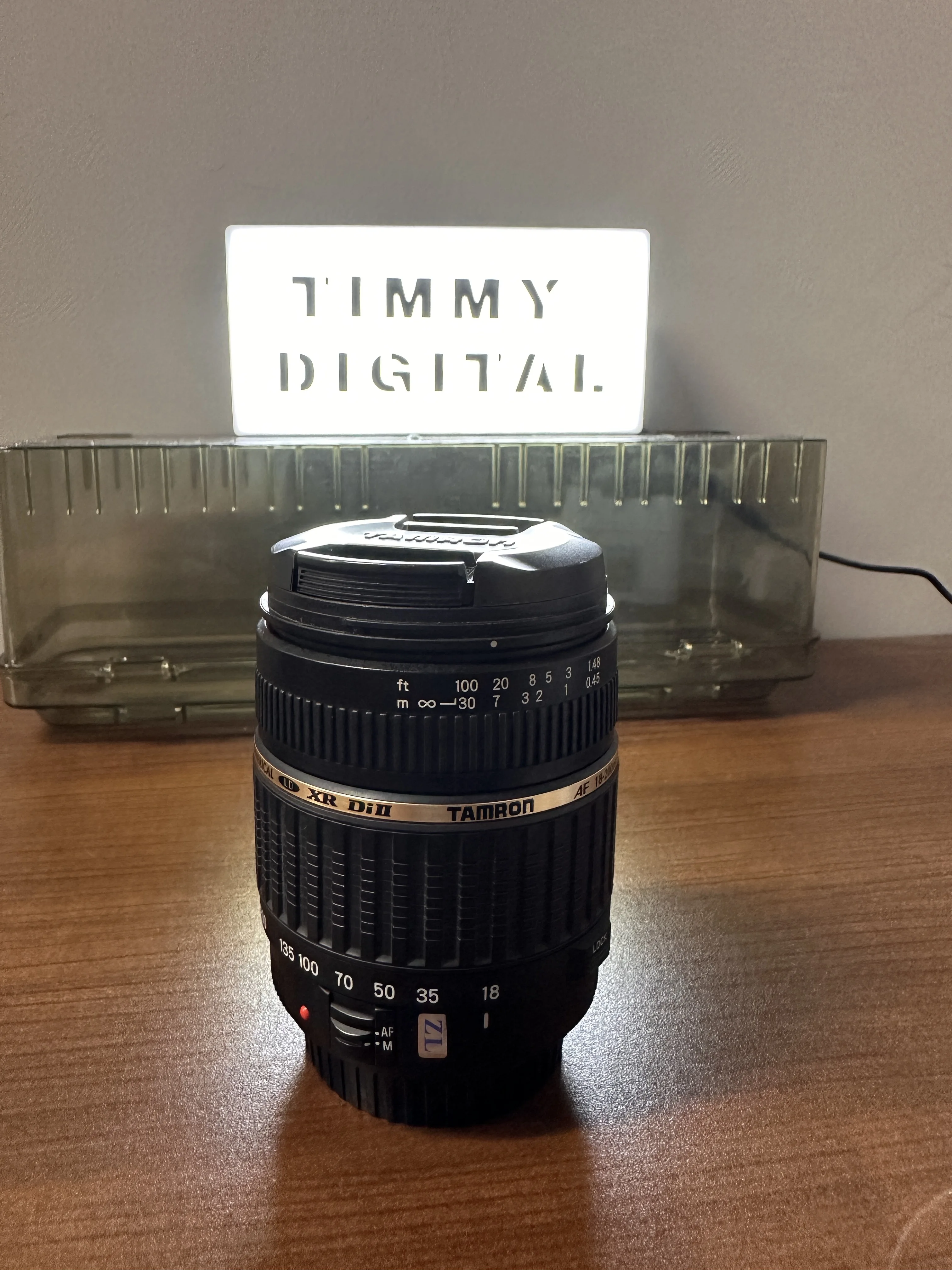 Tamron AF 18-200mm F/3.5-6.3 XR Di II LD for Nikon Canon(A14)(used 