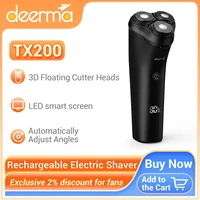 Закрытие складов Электрическая многофункциональная бритва Deerma TX200 USB-зарядкой для мужчин для бороды 1