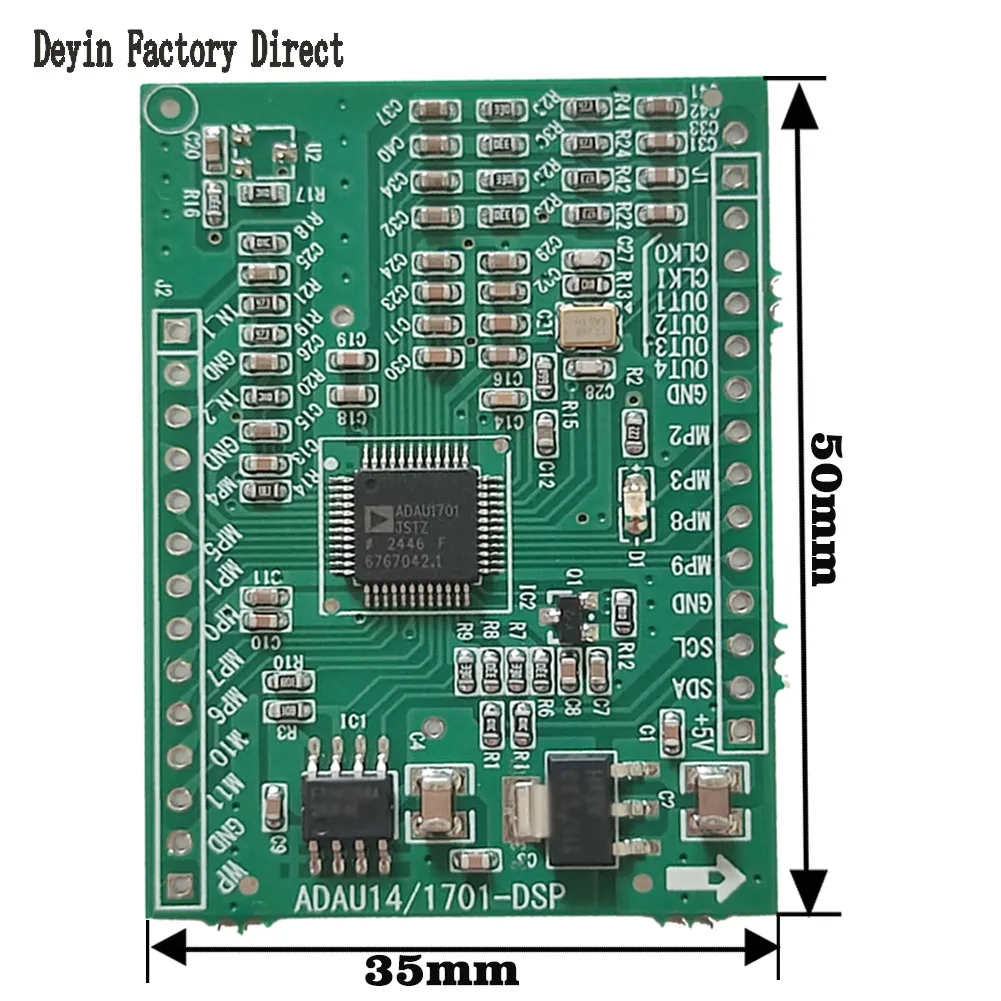 ADAU1401 Single Chip DSPmini Learning Board for Customization ADAU1701 emulator dsp learning board