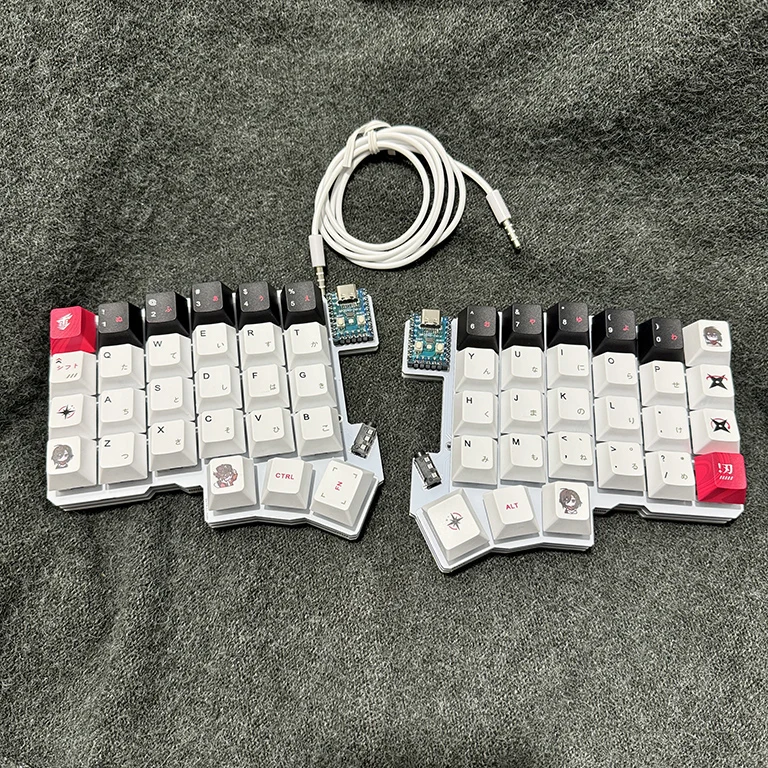 Silakka54 Split Keyboard Kit Wired Hot Swap Support VIAL
