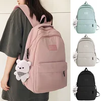 Kids Bag Female Fashion Lady High Capacity Waterproof College Backpack Trendy Girls Laptop School Bags Cute Girl Travel Book Bag 1