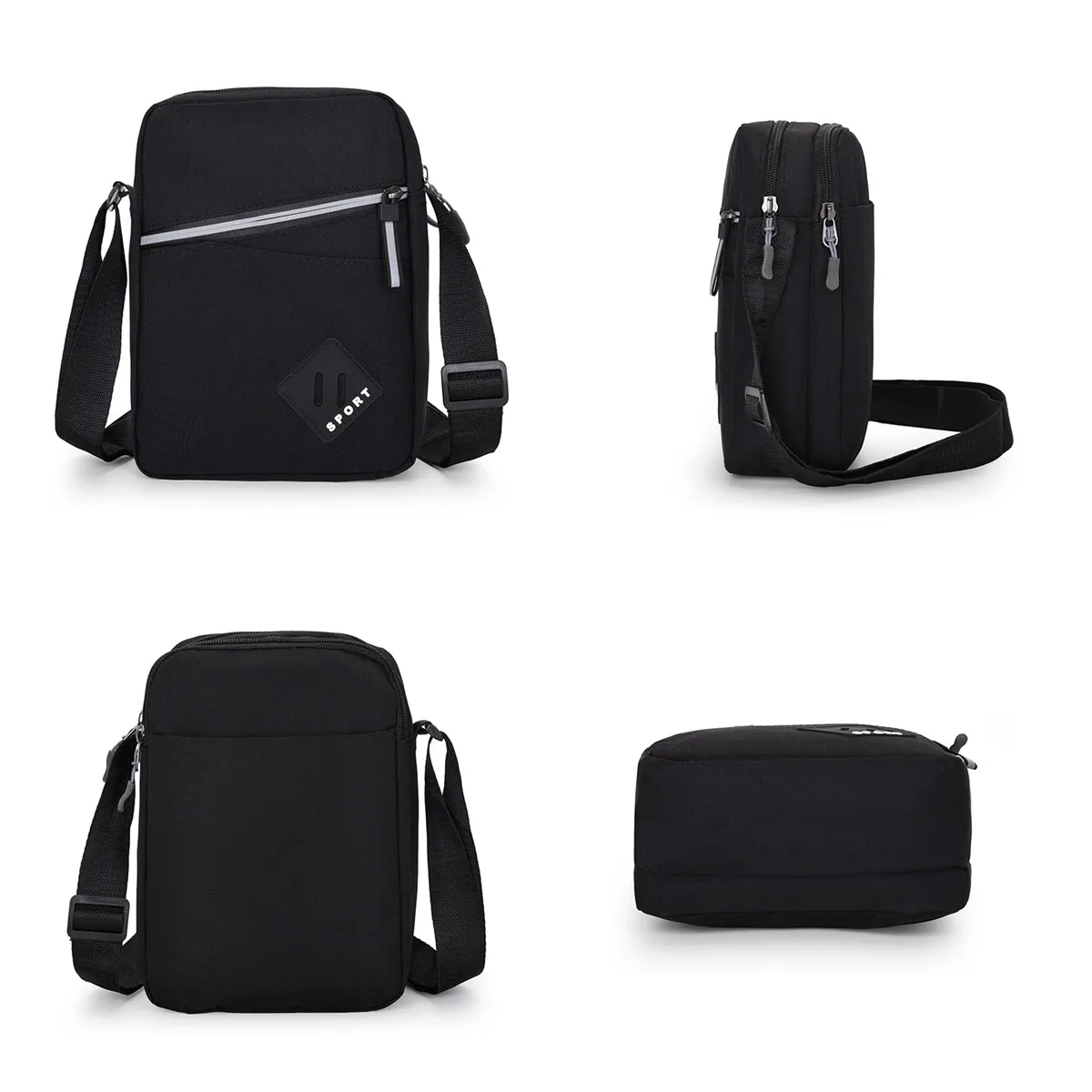 2023 New Women Shoulder Bags Nylon Messenger Handbags Fashion Mini Pouch Casual Solid Crossbody Bags For Women Shopper