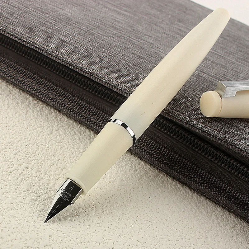 Jinhao 80 Ivory White Business Office Student School Stationery Supplies EF 0.30mm Nib Fountain Pen New 3