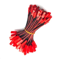 5Pcs RC 10/15/20cm JST Male Female Connector Plug Extension Wire Cable Harness for RC Model Car Aircraft JST 2-Pin Plug Parts - Image 5