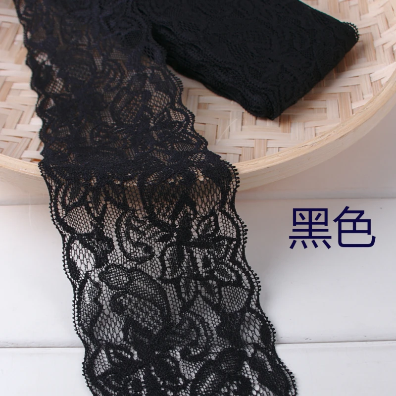 Lace Fabric Elastic Stretchy Trim DIY Crafts for Dress Underwear Lingerie Shorts Clothing Decoration