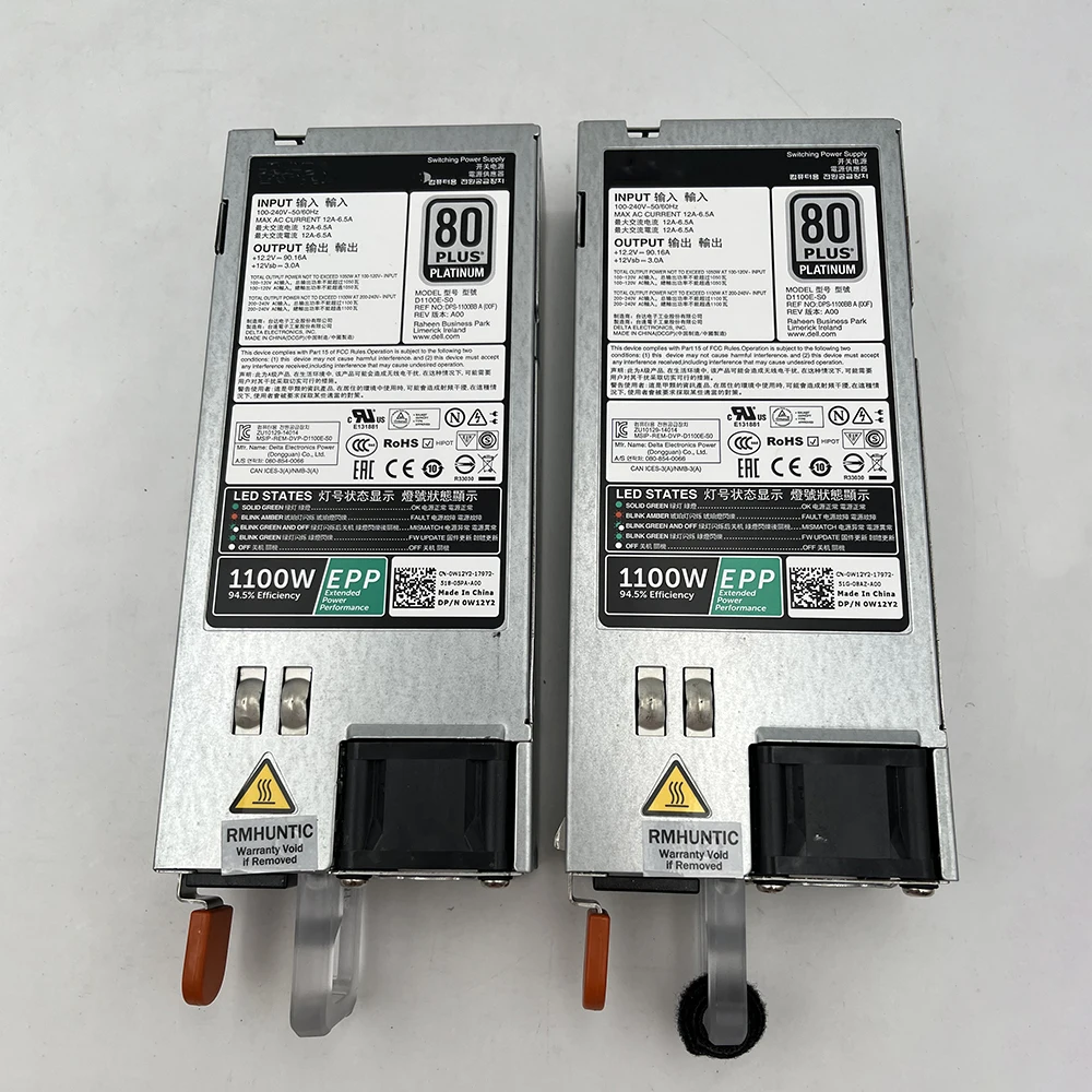 1100W For DELL D1100E-S0 Server Power R730 PR21C 0PR21C, Perfect Test Before Delivery 7 1100W For DELL D1100E-S0 Server Power R730 PR21C 0PR21C, Perfect Test Before Delivery - Image 5