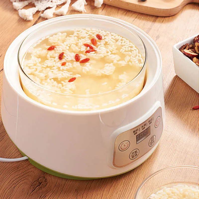 Electric Yogurt Maker Automatic Fermenter Yoghurt Ceramic Container Cups Natto Rice Wine Ferment Machine Yogurt Machine 220V 4