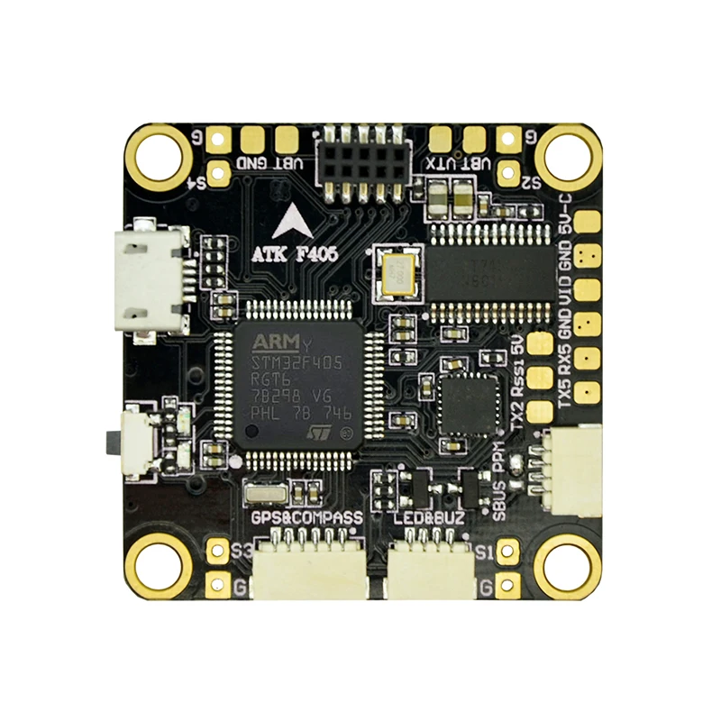 Puntuale Atomic F405 Flight Control Barometro Osd Integrato Open Source Firmware Source Code Crossing Machine