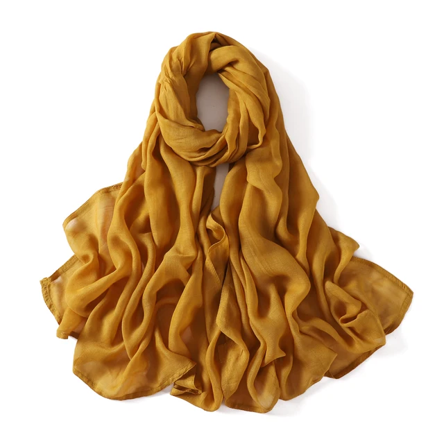 Nouveau grande taille solide rayonne Modal Hijab écharpe femmes musulman foulard enveloppes châle Femme Musulman bandeau islamique Turban 190*85 cm