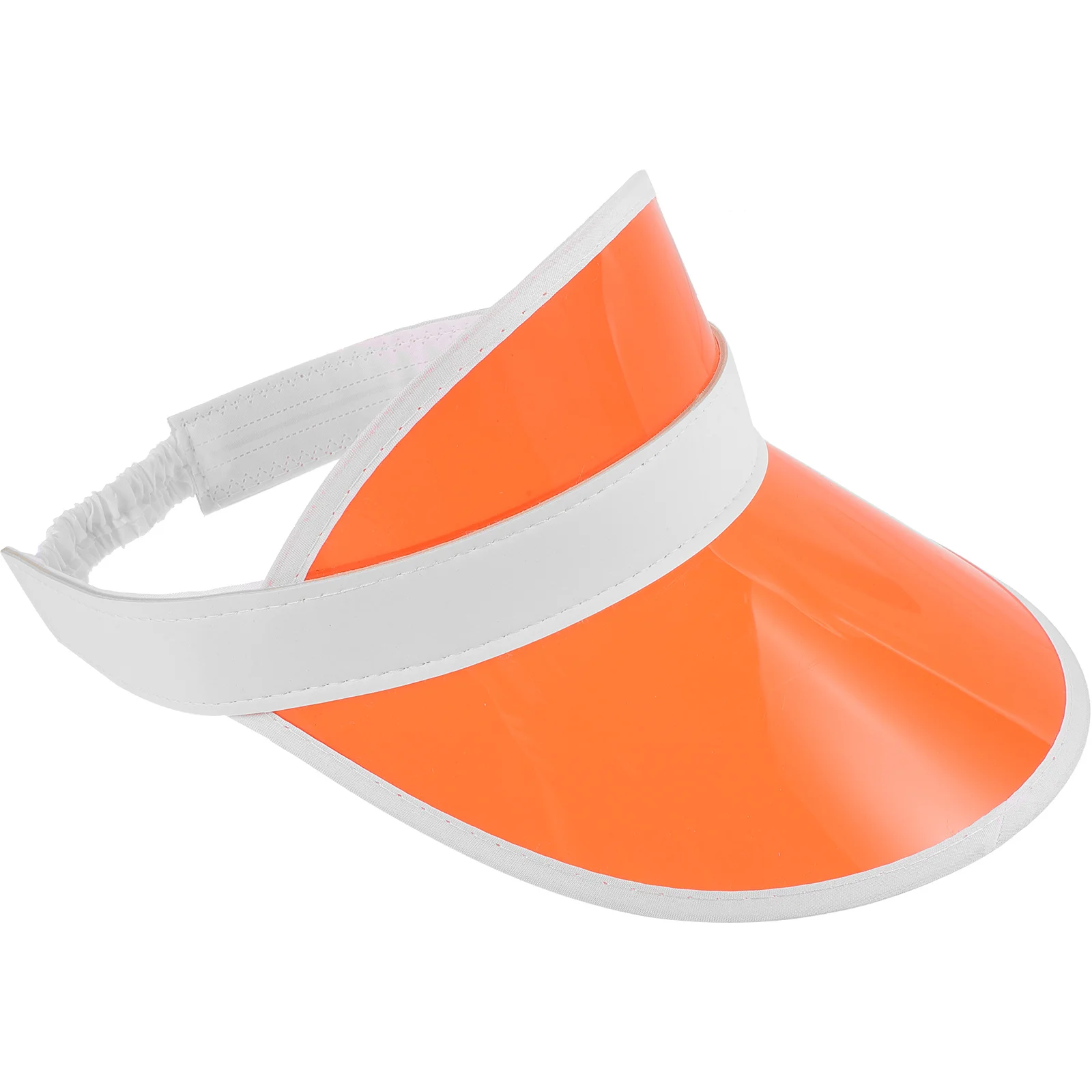 

Sun Visor Hat Colored Sun Hat Decorative Outdoor Hat Wide Brim Sun Visor Hat Plastic Sun Hat