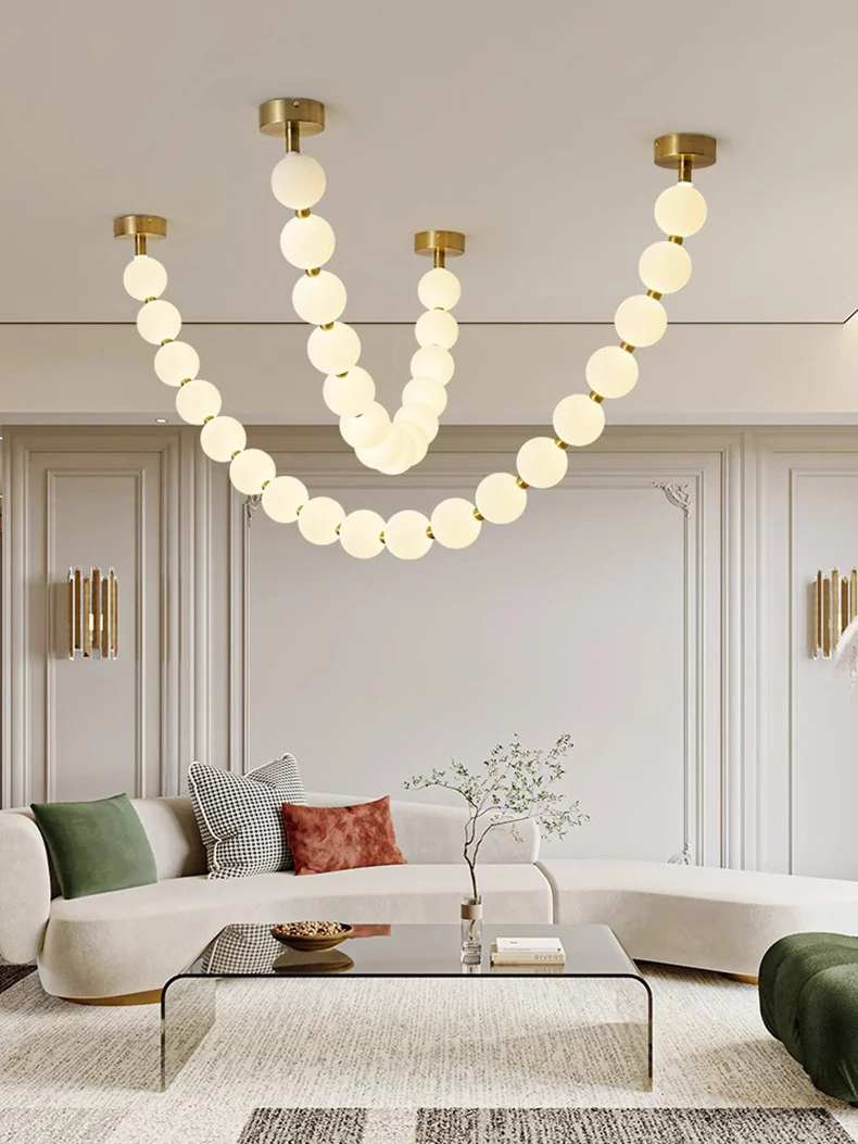 Description Picture 2 of itemModern dine dining room Pendant lights indoor lighting Ceiling lamp hanging light led chandelier decorative indoor lighting