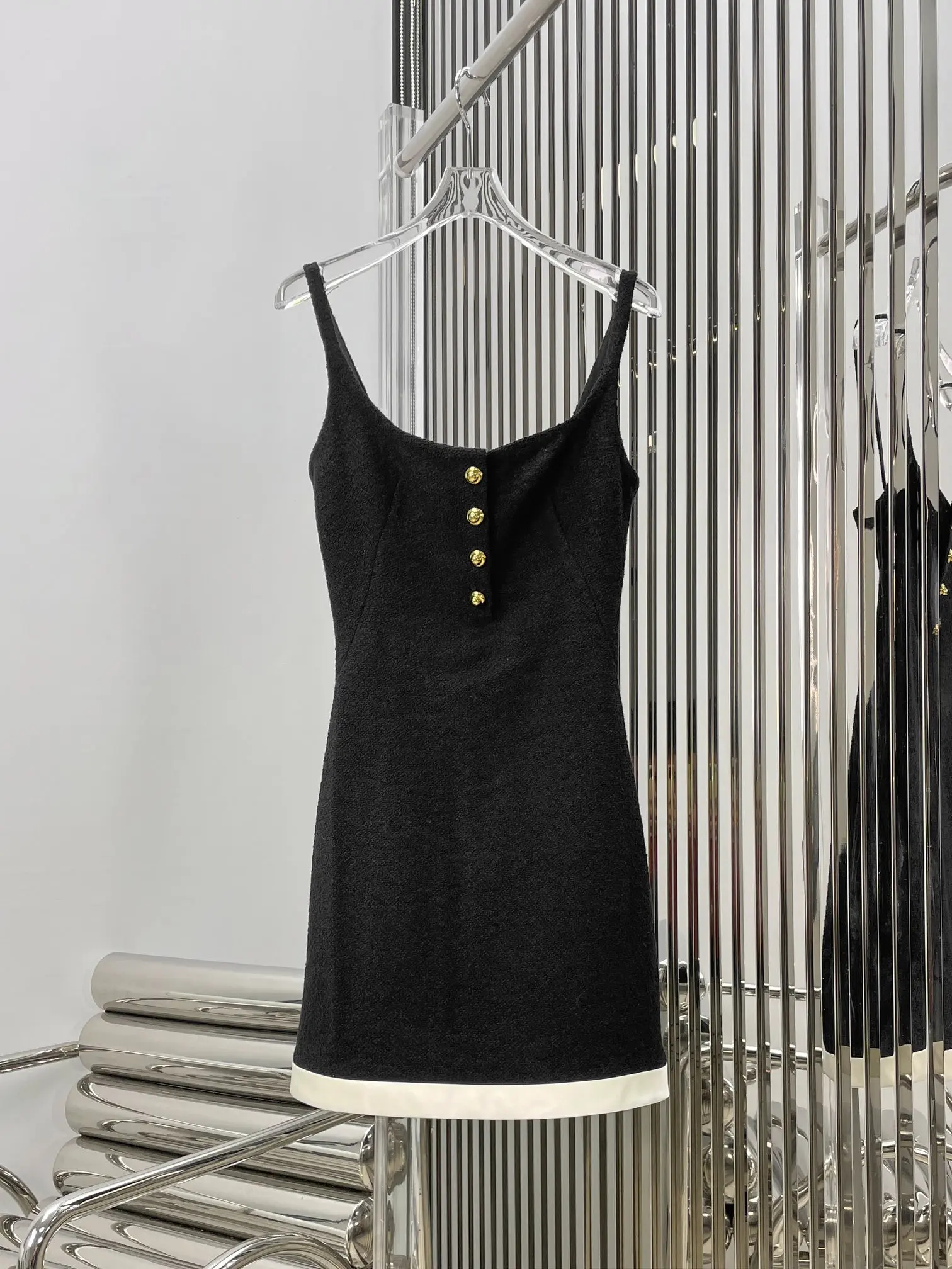 

Sling wool dress casual fashion 2023 summer new 0410