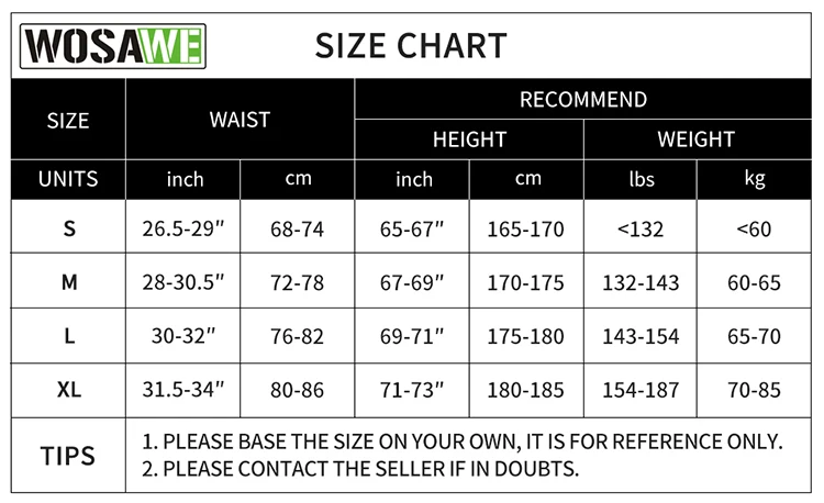 WOSAWE Outdoor Sports Pad Knee Pads Guards Elbow Protector Skiing Skating Snowboard Protection Hip Padded Shorts XS-3XL_voghion.com