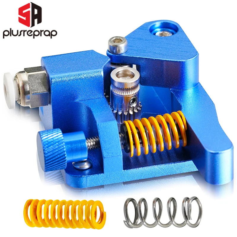 Recente Cr10 Pro Dupla Engrenagem Toda a Extrusora de Metal Ajustável Compressão da Mola Extrusão para Ender Cr10s Pro Peças de Impressora 3d Mais