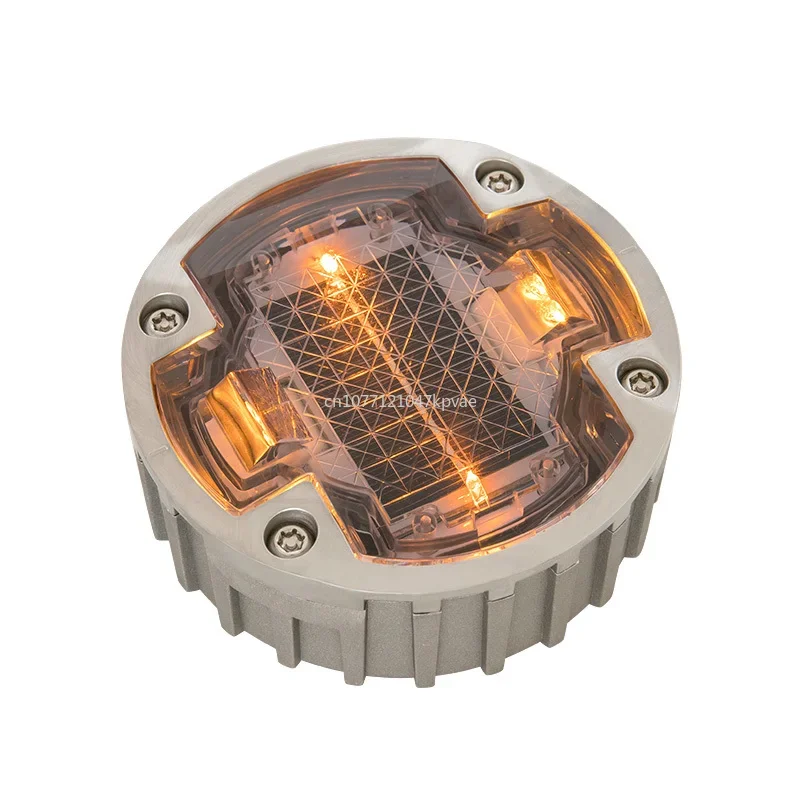 

Solar Powered LED Inground Light Embedded Road Stud Driveway Markers Road Spike
