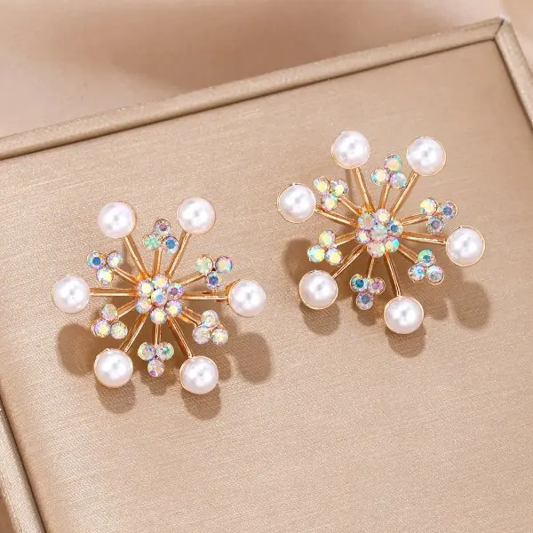 Kreative Weihnachts-Element-Ohrringe für Frauen, Weihnachtsmann, Schneeflocke, Elch, Glocken, Tropfenohrringe, Ästhetik, Neujahr, Schmuck, Geschenk – Detail 1