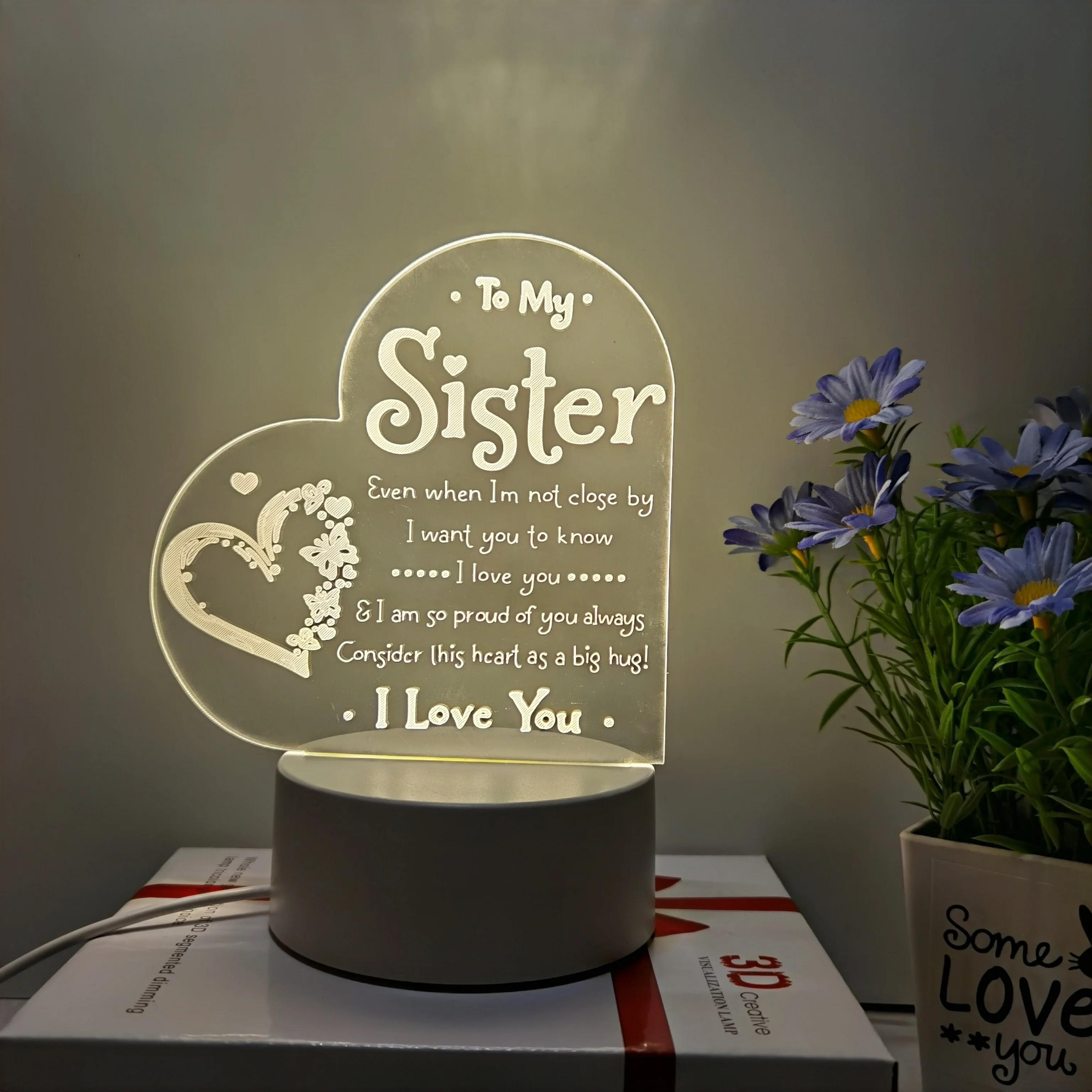 Heart Night Light 8