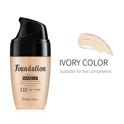 Long-Lasting Waterproof Matte Foundation Cream (110)