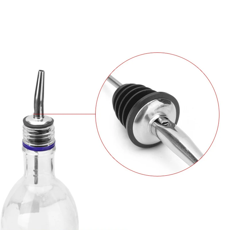 Wine bottle stoppers 304 Stainless Steel for Olive Oil Wine Bottle
