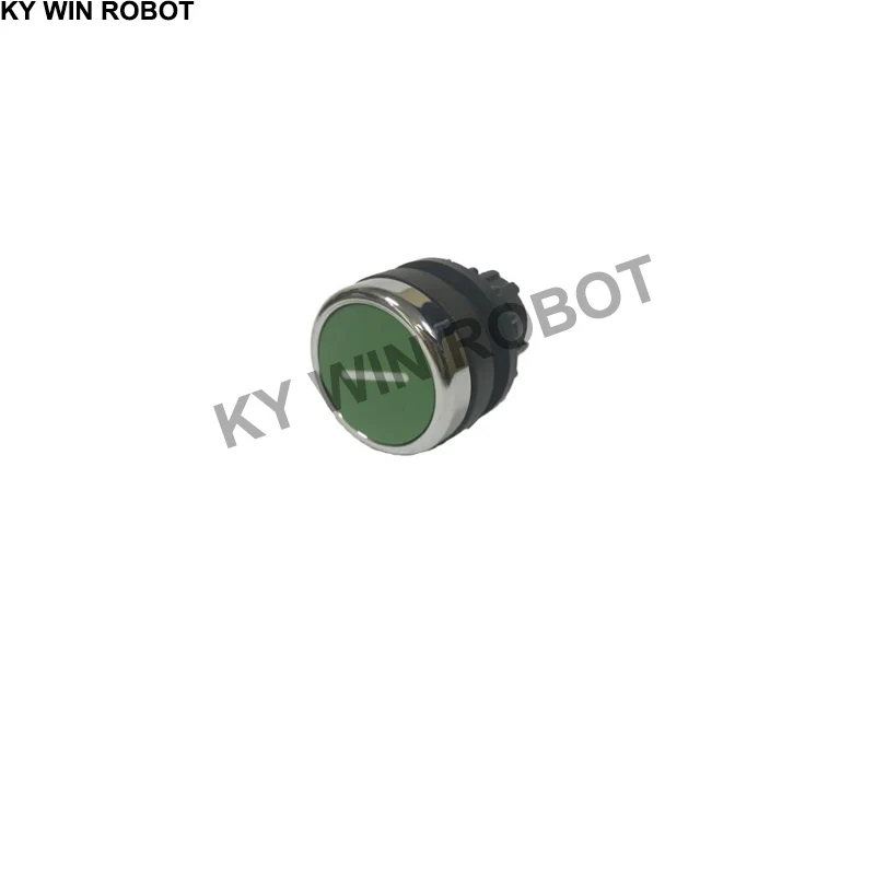 

1PCS/LOTS A22-RD-11 push button switch head flush self resetting green horizontal bar cap