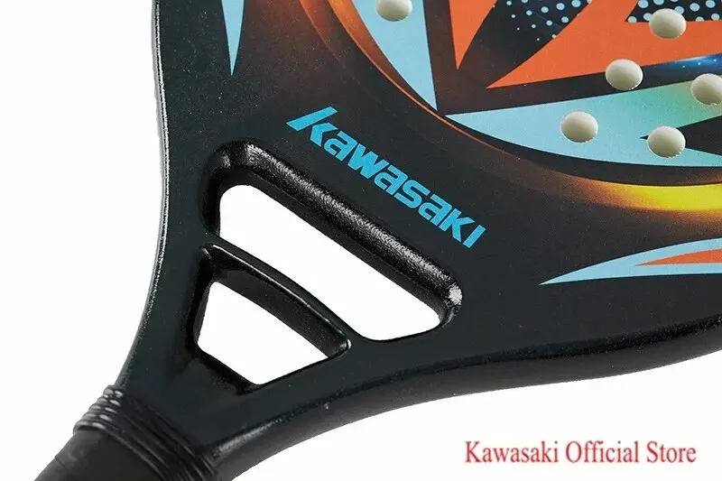 Kawasaki Power 20 30 Beach Tennis Racket Carbon Fiber and Glassfiber With Grips