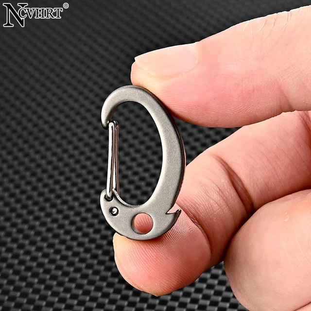 Compact Key Holder Keychain Organizer Bundle Stainless Steel Quick  Disconnect Clip Safe Box Cutter Safe Package Opener Key Chain - AliExpress