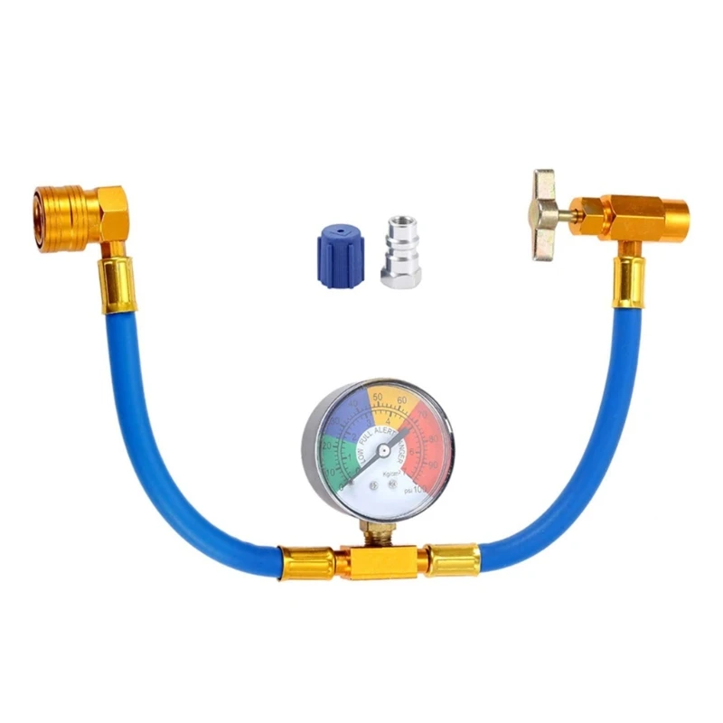 

Air Conditioning Charging Hose Set Brass Material Perfect for Cooling Systems Dropship