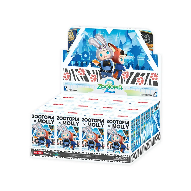 Official Genuine Popmart Molly X Zootopia Collaboration Series