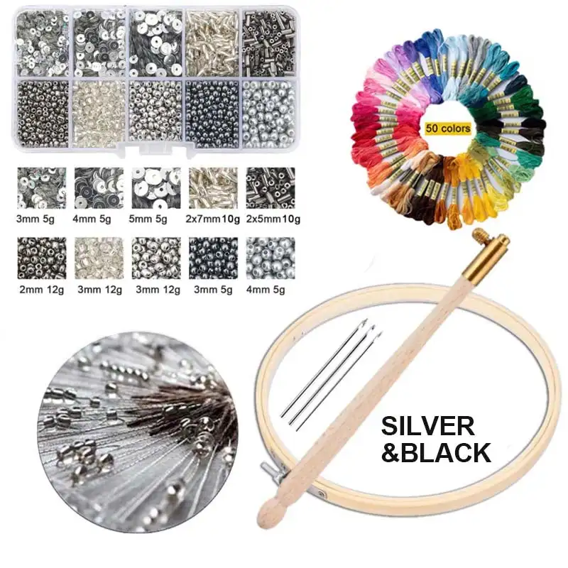 SILVER BLACK