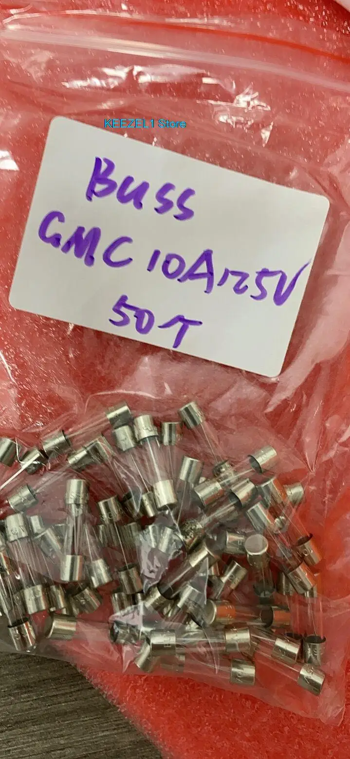 

10A 125V 5*20 5X20 glass fuse original imported 10A125V 10PCS -1lot