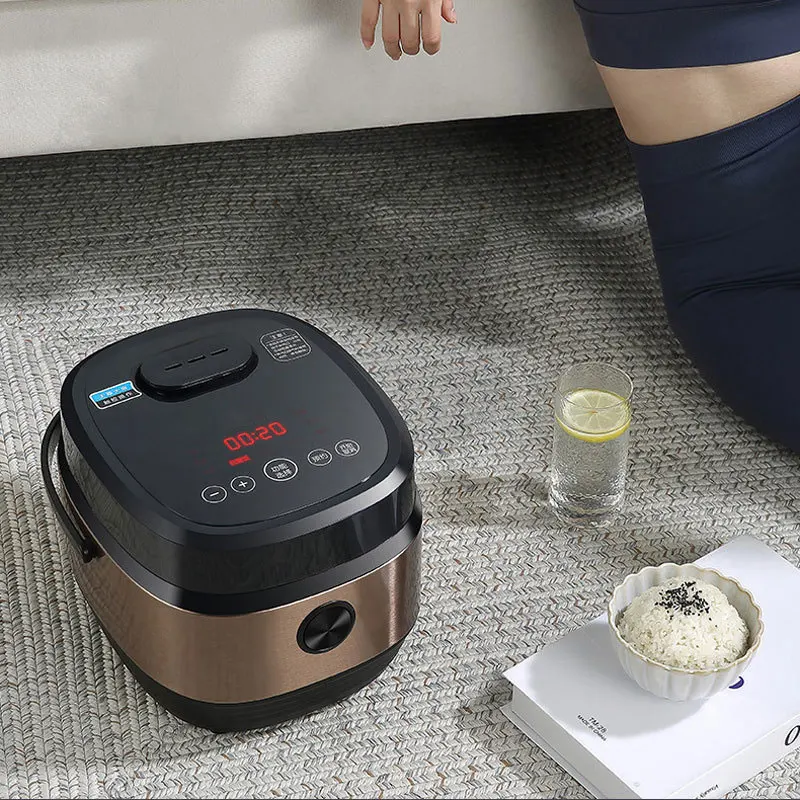 CarrieLin 3L Electric Rice Cooker Household Smart Multifunction Soup Rice Cooking Machine Non-stick Liner Soup Separation