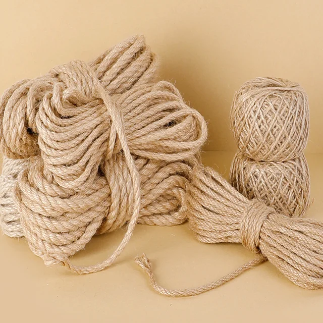 Diy Macrame Cord 1/2/3/4/5/6/8/10Mm Cotton Twisted Macrame Rope Craft  Materials