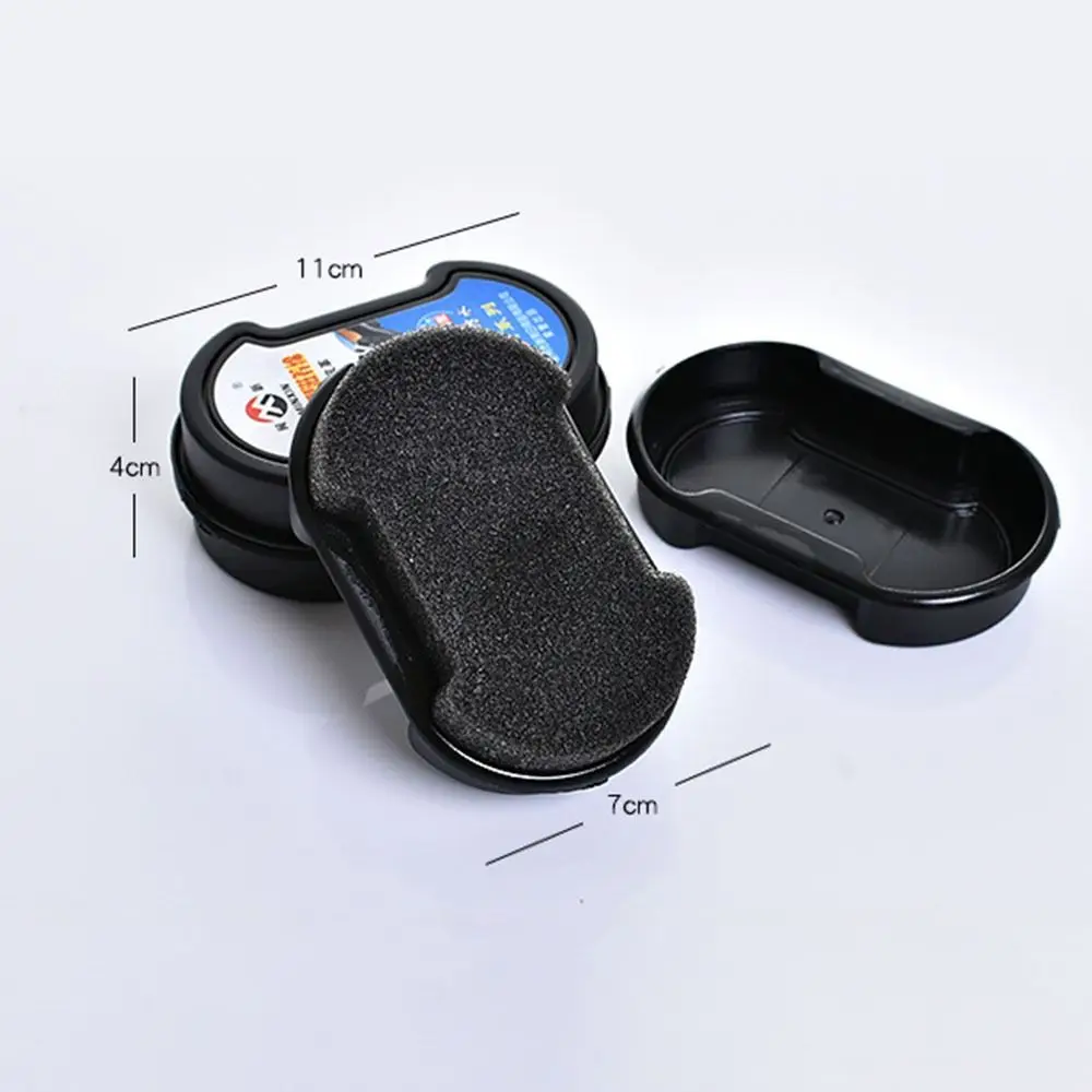Multifunctional Double-Faced Shoe Polish Leather Care Oil Sponge Shoe Wax