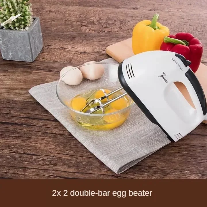 Multifunctional Electric Food Blender 7 Speed Mini Mixer Food Cake Baking Dough Mixer Handheld Mixer Egg Beater Automatic Cream 5