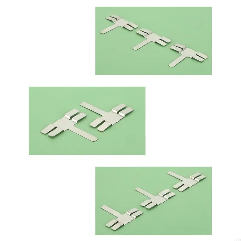 20 Pcs T-shaped Nickel Sheet for Battery Used in Construction Industries R7UB