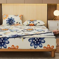 Six-Sided With Zipper Mattress Protector Cover Full Waterproof Sheets Dust Cover Single/Queen/King /Twin/ Customizable Bed Sheet 4