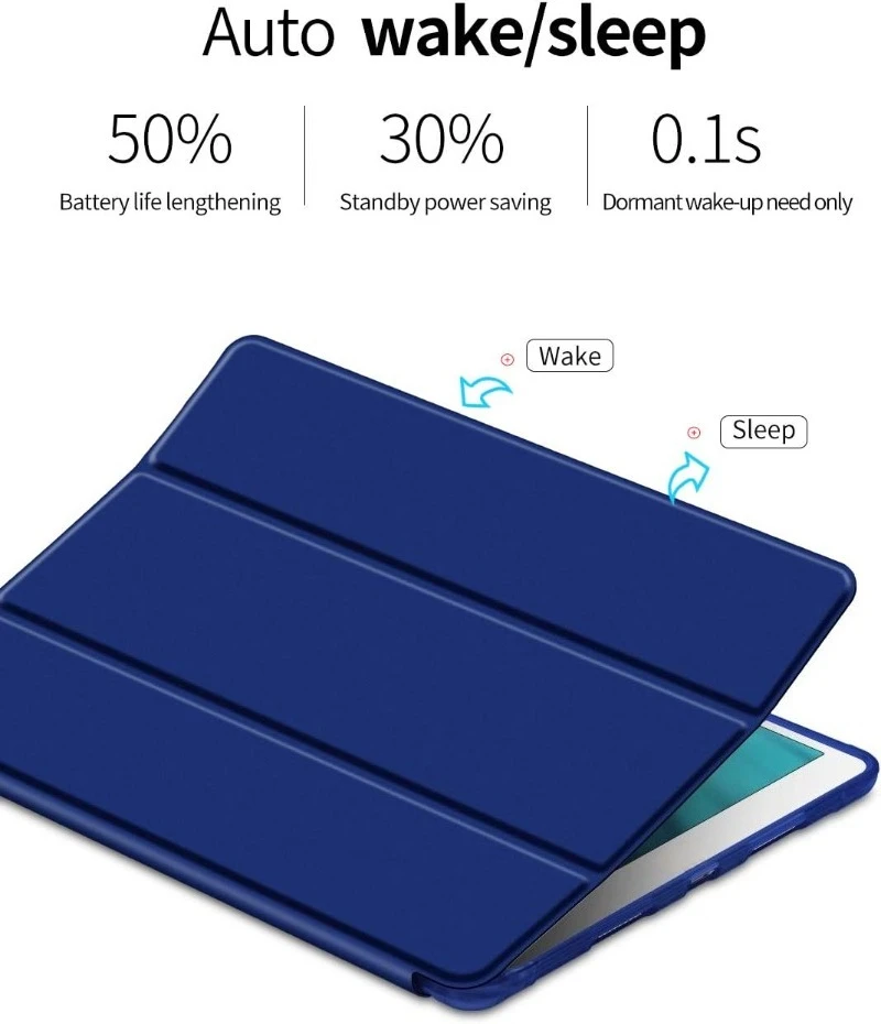 Slim Magnetic Stand Case with Pencil Holder
