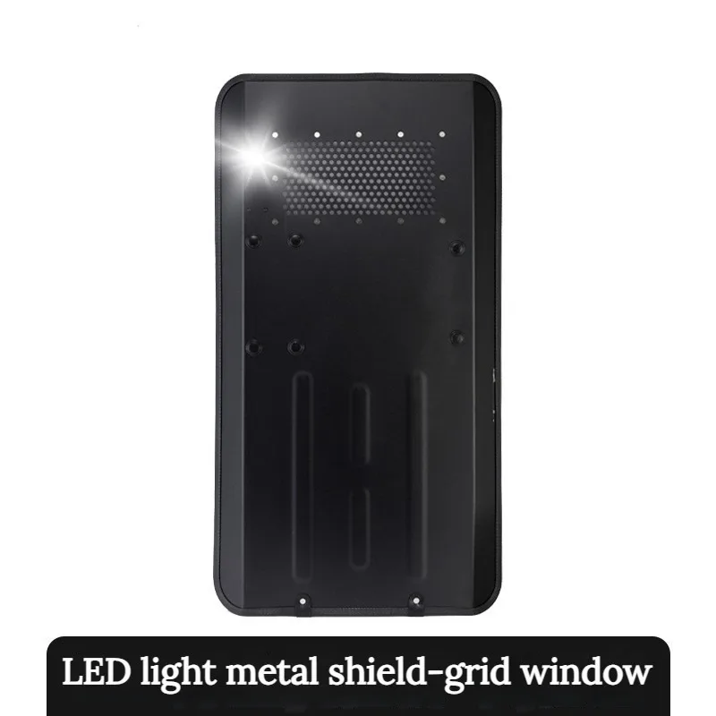 90-50-cm-metal-shield-grid-window-led-light-anti-antisommossa-shield-security-guard-griglia-tenuta-in-mano-scudo-in-metallo-scudo-protettivo