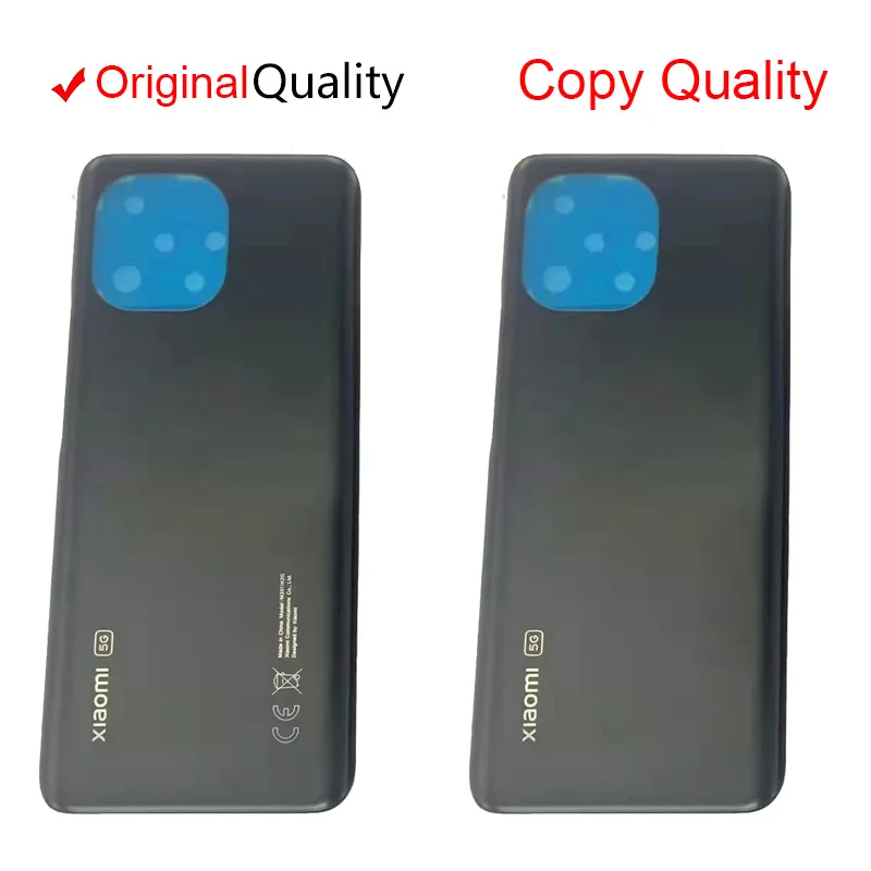 Original For Xiaomi Mi 11 Battery Cover Glass Panel Rear Door Housing Case Replacement For M2011K2C M2011K2G Back Mi 11 Cover steel frame mobile phones