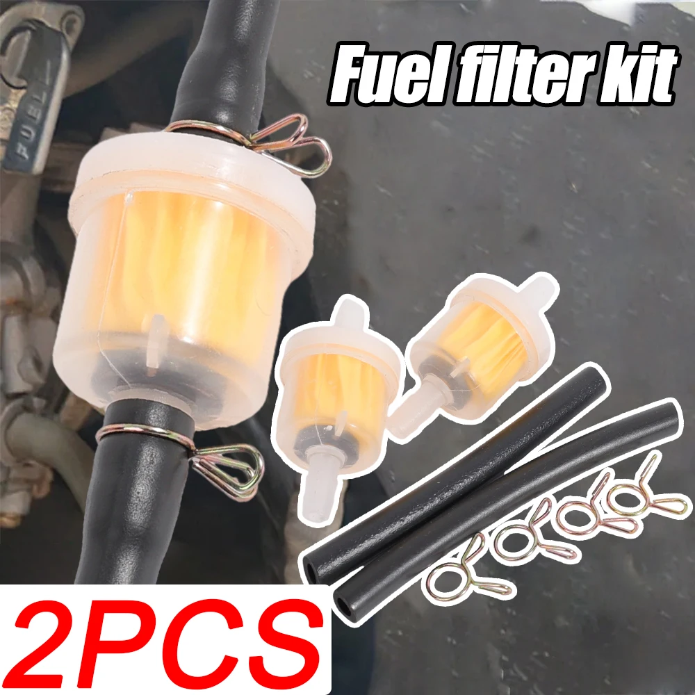 

Car Gasoline Filter Universal For Motorcycle Dirt Bike Quad Gas Gasoline Liquid Oil Filter Pipe Plastic Liquid Oil Filter Pipe