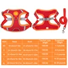 Small Medium Dogs Harness Vest Walking Traction Rope Reflective Straps, Soft Mesh Harness Breathable Pet Supplies 4